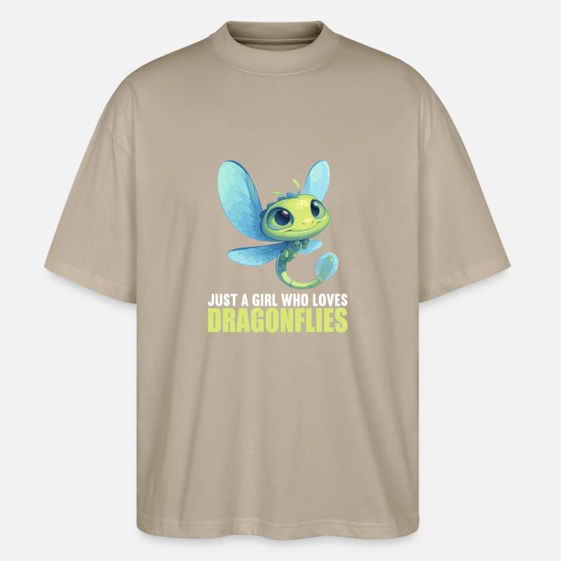Libellules Libellule - T-shirt bio Blaster 2.0 coupe oversize Stanley/Stella Unisexe - gris pierre
