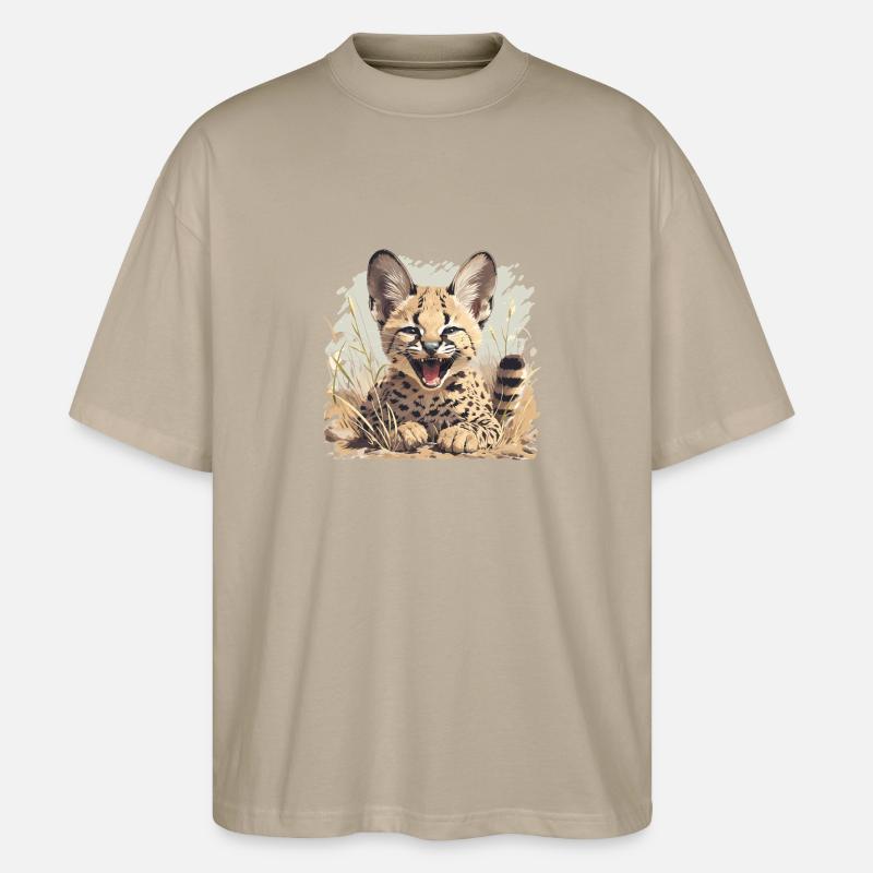 Servale Serval - T-shirt bio Blaster 2.0 coupe oversize Stanley/Stella Unisexe - gris pierre