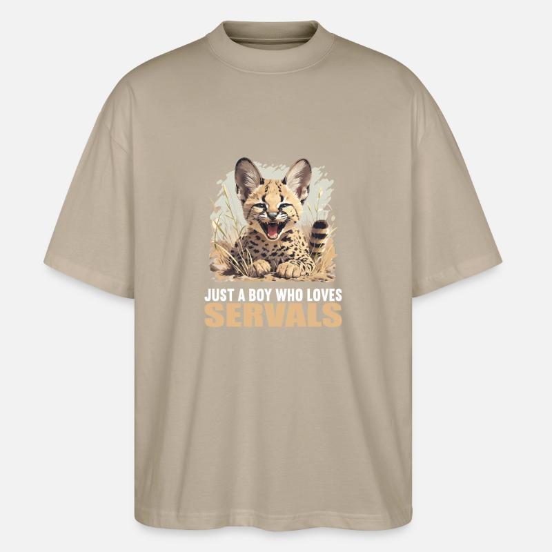 Servale Serval - T-shirt bio Blaster 2.0 coupe oversize Stanley/Stella Unisexe - gris pierre