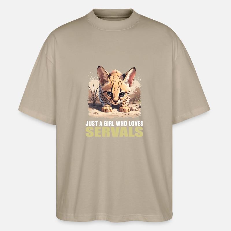 Servale Serval - T-shirt bio Blaster 2.0 coupe oversize Stanley/Stella Unisexe - gris pierre