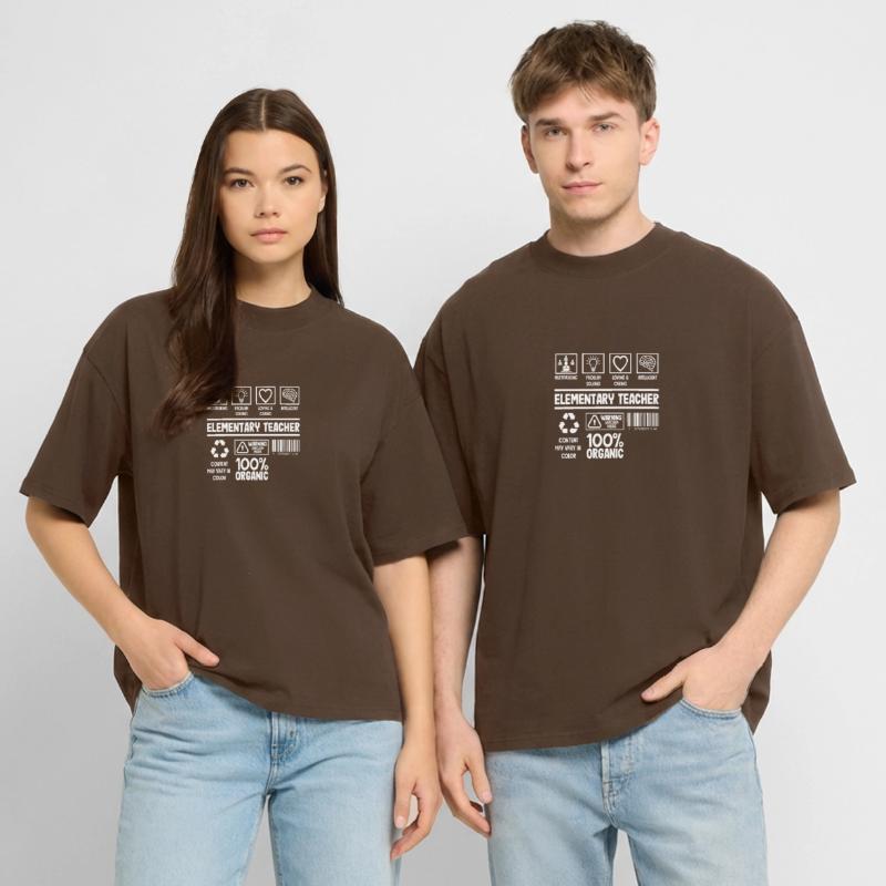 Elementary School Teacher Multitasking Problem Solving Stanley/Stella Oversized Unisex Organic T-shirt Blaster 2.0