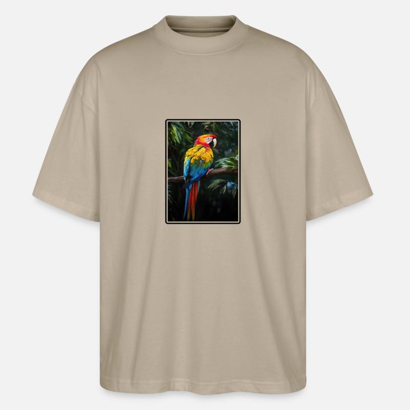 Aras Ara - Stanley/Stella Oversized Unisex Bio T-Shirt Blaster 2.0 - Steingrau