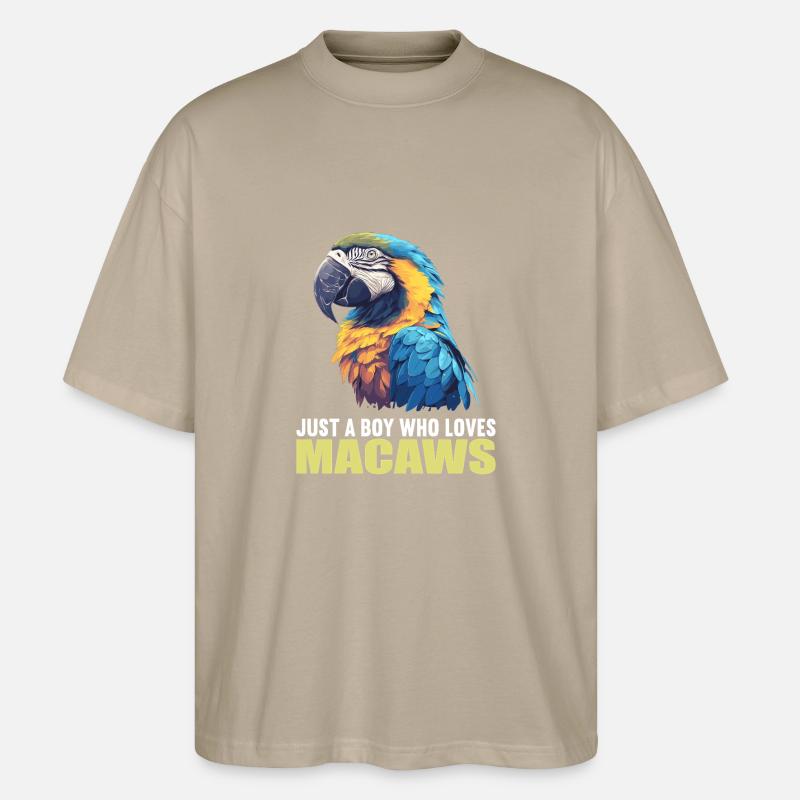 L’ère de l’ara - T-shirt bio Blaster 2.0 coupe oversize Stanley/Stella Unisexe - gris pierre