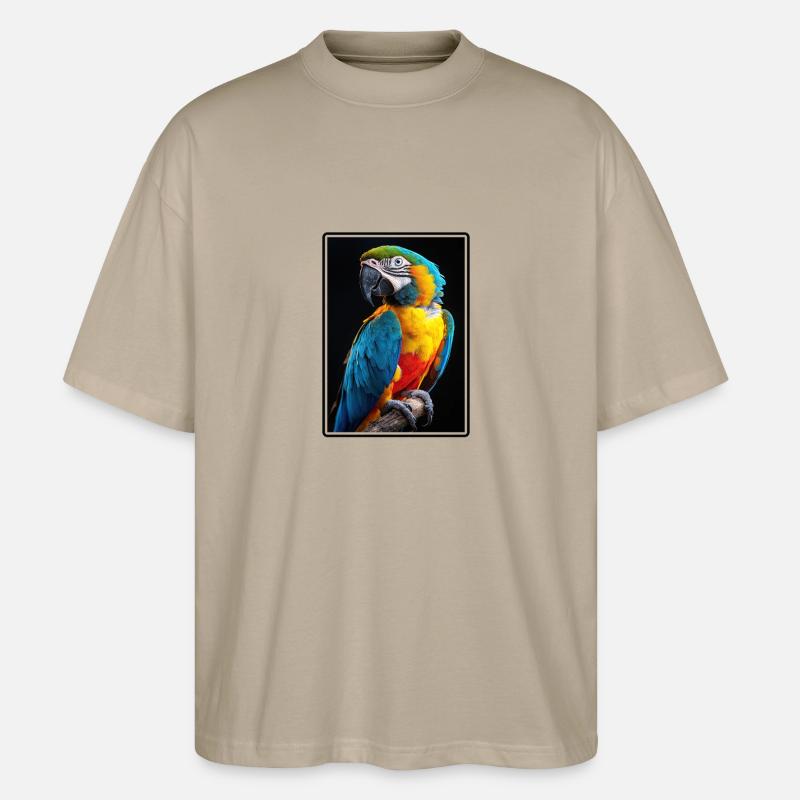 Aras Ara - Stanley/Stella Oversized Unisex Bio T-Shirt Blaster 2.0 - Steingrau