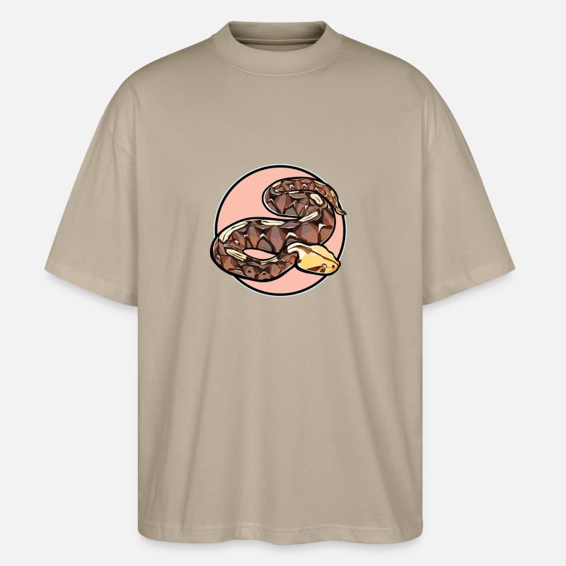 Gabon Vipers Gabon Vipers - T-shirt bio Blaster 2.0 coupe oversize Stanley/Stella Unisexe - gris pierre