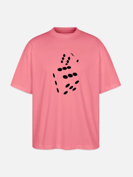 würfel - Stanley/Stella Oversized Unisex Bio T-Shirt Blaster 2.0 - Pink