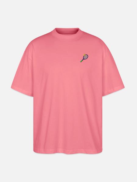 Tennisschläger - Stanley/Stella Oversized Unisex Bio T-Shirt Blaster 2.0 - Pink
