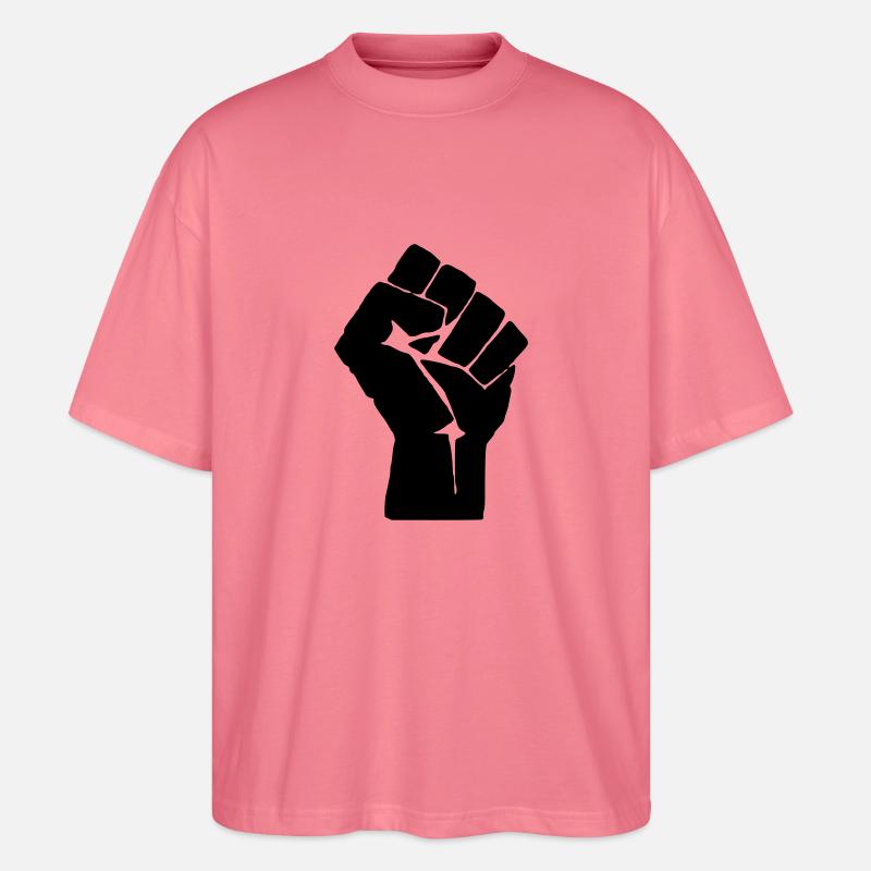 Faust Kommunismus - Stanley/Stella Oversized Unisex Bio T-Shirt Blaster 2.0 - Pink 