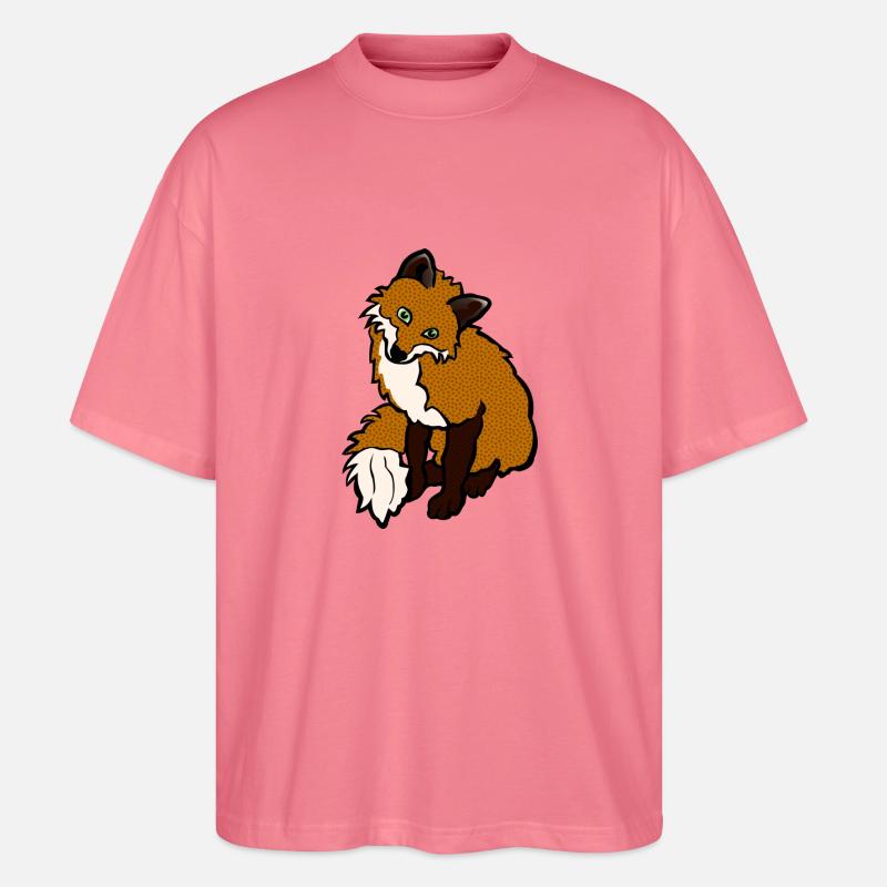Fuchs - Stanley/Stella Oversized Unisex Bio T-Shirt Blaster 2.0 - Pink 