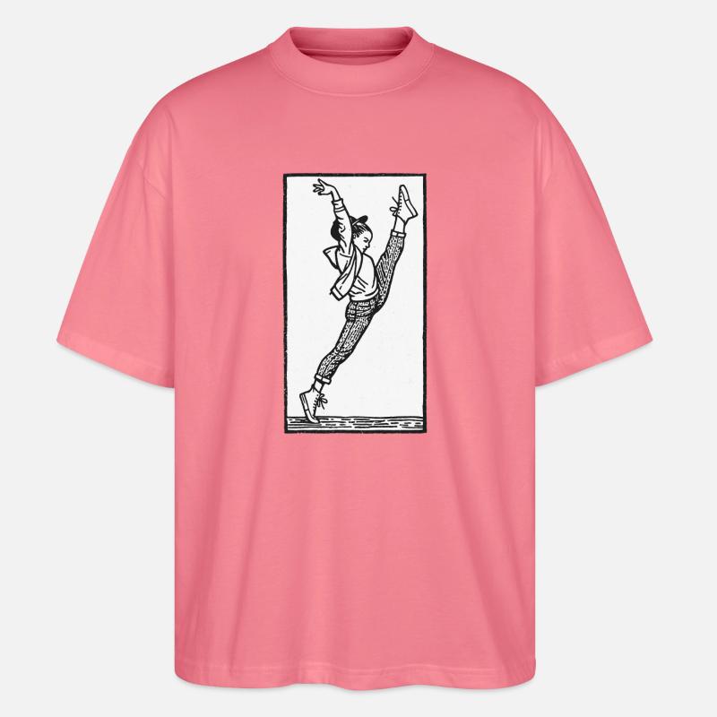 Danseuse #17 - T-shirt bio Blaster 2.0 coupe oversize Stanley/Stella Unisexe - rose 