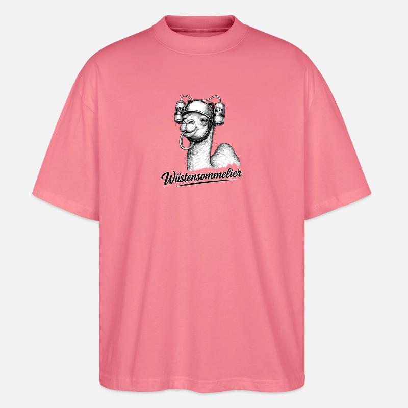 Feinschmecker - Stanley/Stella Oversized Unisex Bio T-Shirt Blaster 2.0 - Pink
