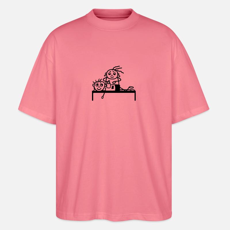 Massage - Stanley/Stella Oversized Unisex Bio T-Shirt Blaster 2.0 - Pink 