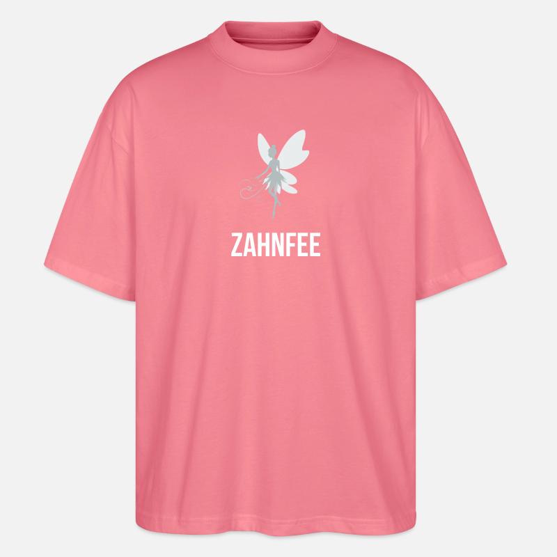 Zahnfee - Stanley/Stella Oversized Unisex Bio T-Shirt Blaster 2.0 - Pink 