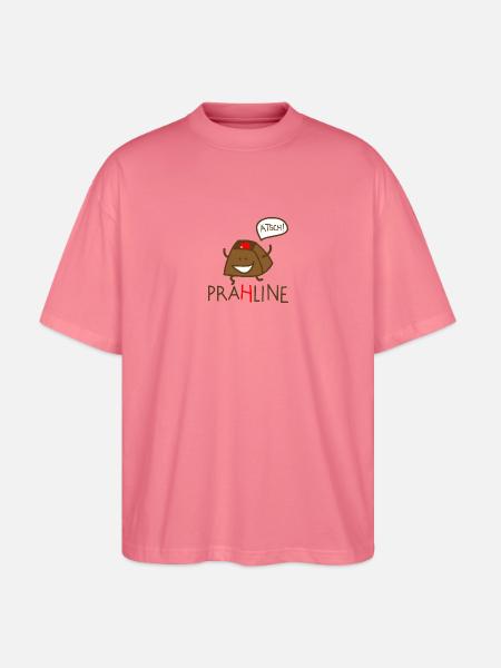 Praline - Stanley/Stella Oversized Unisex Bio T-Shirt Blaster 2.0 - Pink