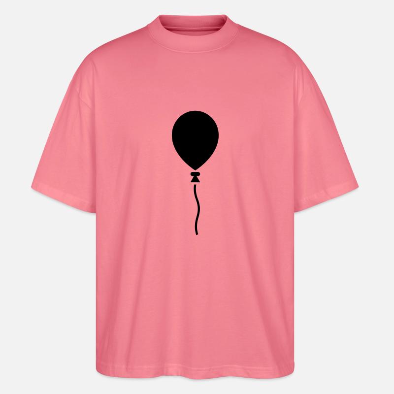 Luftballon - Stanley/Stella Oversized Unisex Bio T-Shirt Blaster 2.0 - Pink 