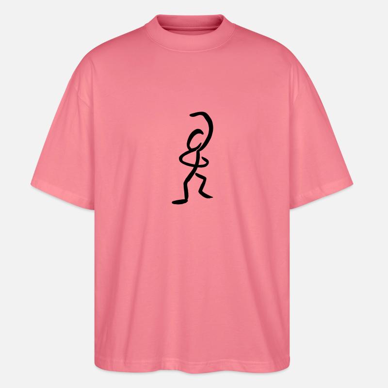 Tänzer - Stanley/Stella Oversized Unisex Bio T-Shirt Blaster 2.0 - Pink 