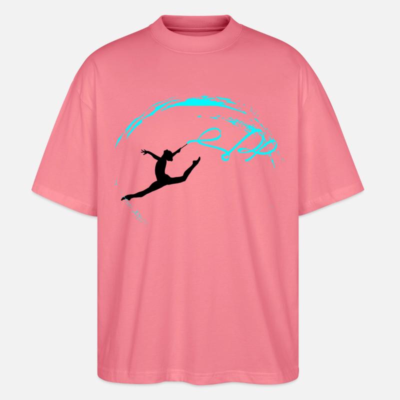 Rhythmic gymnastics - Stanley/Stella Oversized Unisex Bio T-Shirt Blaster 2.0 - Pink 
