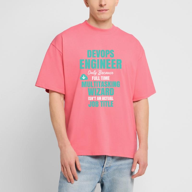 Assistant multitâche DevOps Engineer T-shirt bio Blaster 2.0 coupe oversize Stanley/Stella Unisexe