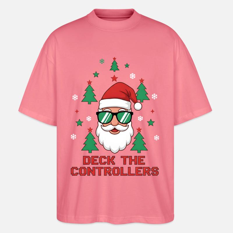 Decken Sie die Controller aus - Stanley/Stella Oversized Unisex Bio T-Shirt Blaster 2.0 - Pink 