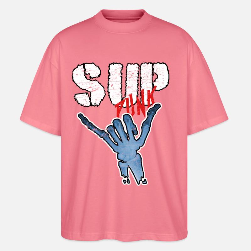 SUP - Stanley/Stella Oversized Unisex Bio T-Shirt Blaster 2.0 - Pink