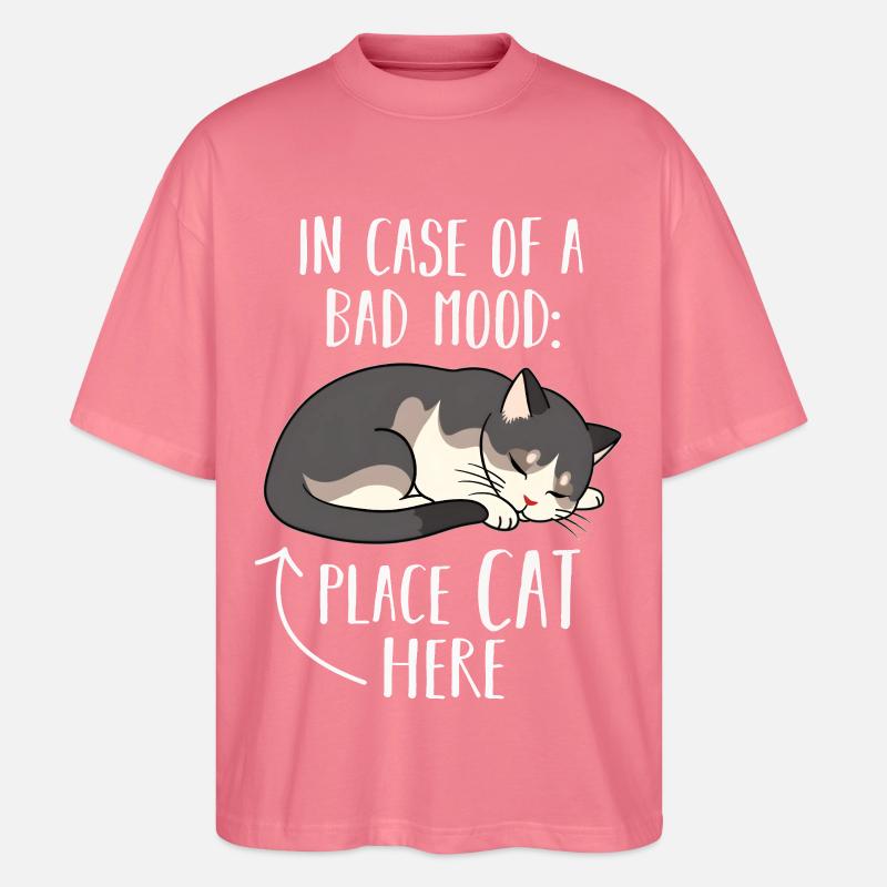 Chat - T-shirt bio Blaster 2.0 coupe oversize Stanley/Stella Unisexe - rose