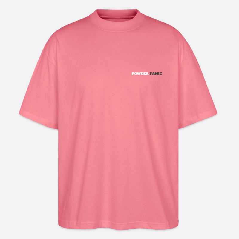 Powder Panic - Stanley/Stella Oversized Unisex Bio T-Shirt Blaster 2.0 - Pink 