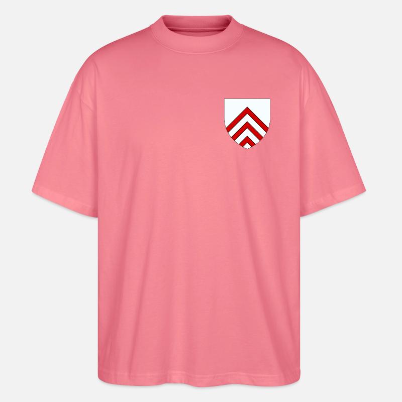 Wappen von Perche - Stanley/Stella Oversized Unisex Bio T-Shirt Blaster 2.0 - Pink 