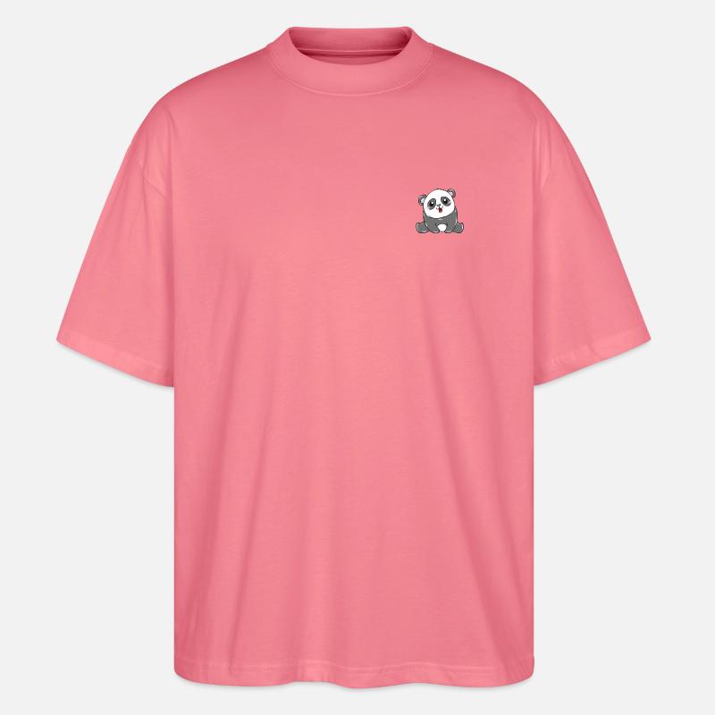 Panda Tier - Stanley/Stella Oversized Unisex Bio T-Shirt Blaster 2.0 - Pink