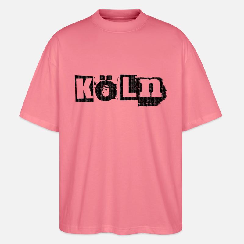 Köln - Stanley/Stella Oversized Unisex Bio T-Shirt Blaster 2.0 - Pink 