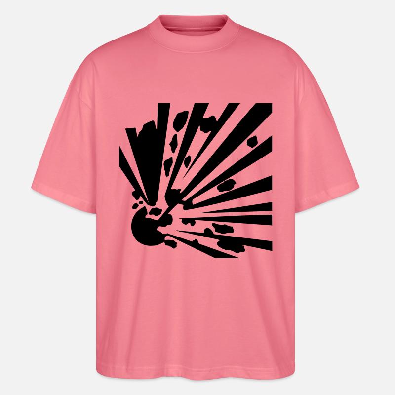 Explosiv - Stanley/Stella Oversized Unisex Bio T-Shirt Blaster 2.0 - Pink 