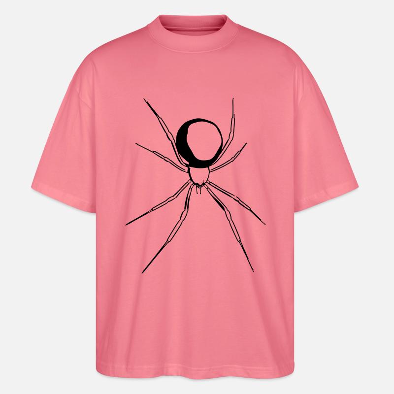 Schwarze Witwe - Stanley/Stella Oversized Unisex Bio T-Shirt Blaster 2.0 - Pink 