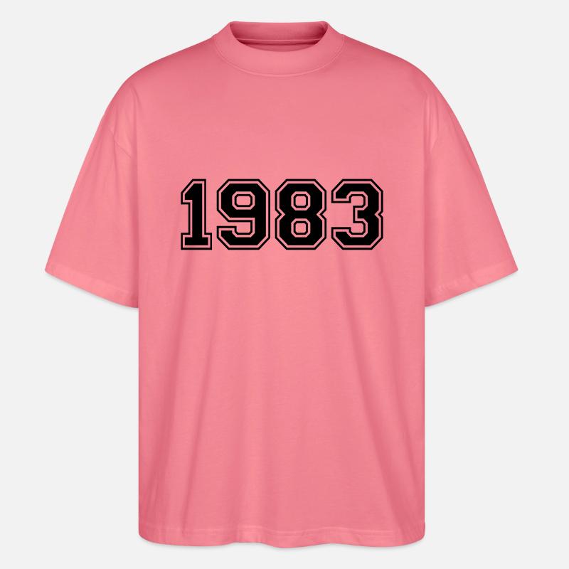 1983 - Stanley/Stella Oversized Unisex Bio T-Shirt Blaster 2.0 - Pink 