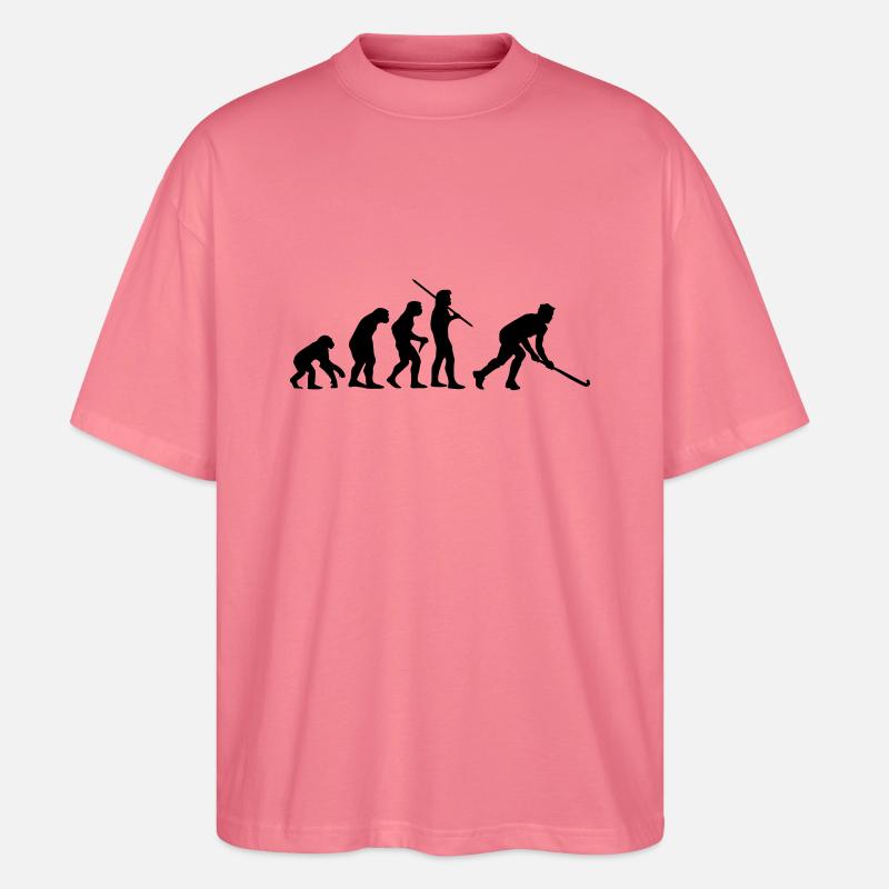 Evolution Hockey 2 - Stanley/Stella Oversized Unisex Organic T-shirt Blaster 2.0 - pink joy 