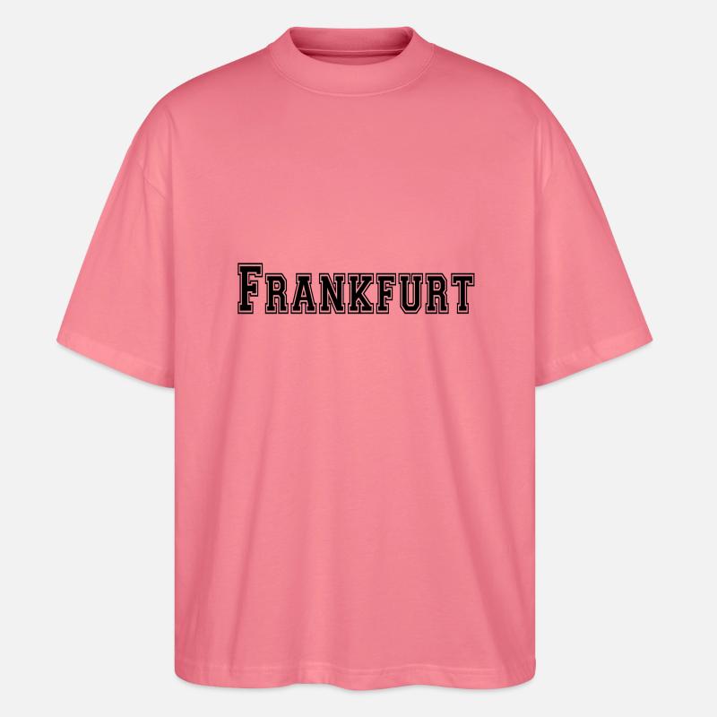 Frankfurt - Stanley/Stella Oversized Unisex Bio T-Shirt Blaster 2.0 - Pink 