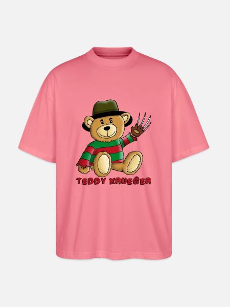 teddy_krueger_102015_b - Stanley/Stella Oversized Unisex Bio T-Shirt Blaster 2.0 - Pink 