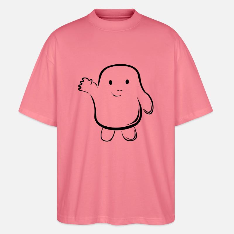 Adipose - Stanley/Stella Oversized Unisex Bio T-Shirt Blaster 2.0 - Pink 