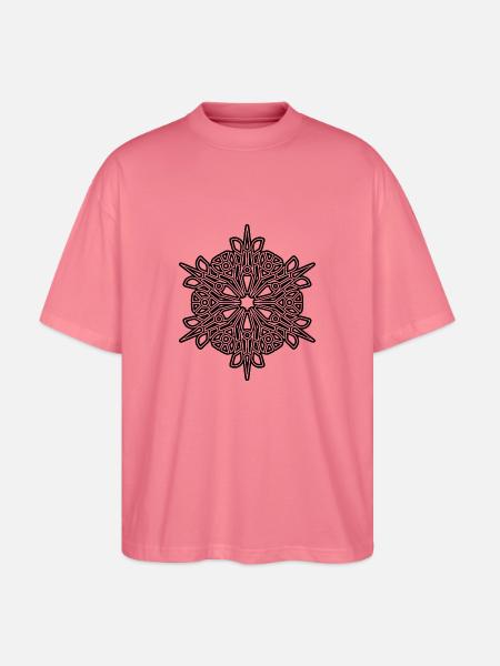RF319BLACKUK - Stanley/Stella Oversized Unisex Organic T-shirt Blaster 2.0 - pink joy