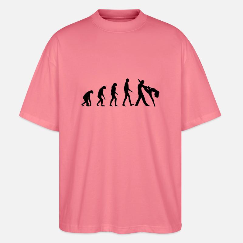 Evolution Dance - Stanley/Stella Oversized Unisex Bio T-Shirt Blaster 2.0 - Pink 