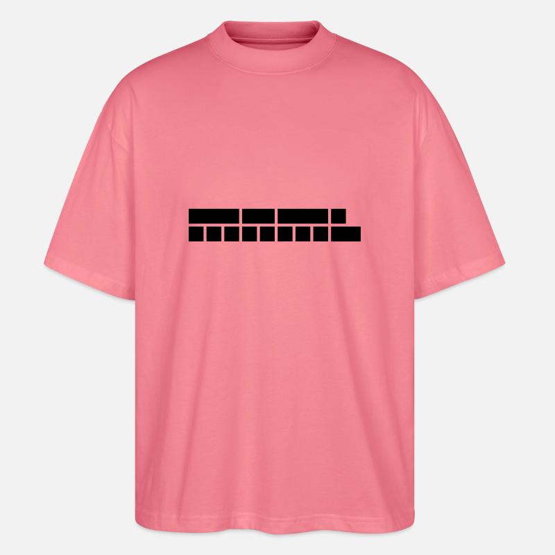 Minimal | bold:51 - Stanley/Stella Oversized Unisex Bio T-Shirt Blaster 2.0 - Pink 