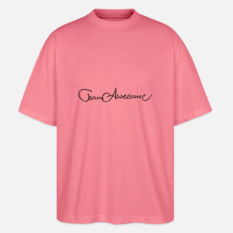 Team Awesome - Stanley/Stella Oversized Unisex Bio T-Shirt Blaster 2.0 - Pink 