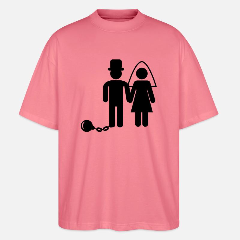 ehepaar - Stanley/Stella Oversized Unisex Bio T-Shirt Blaster 2.0 - Pink 