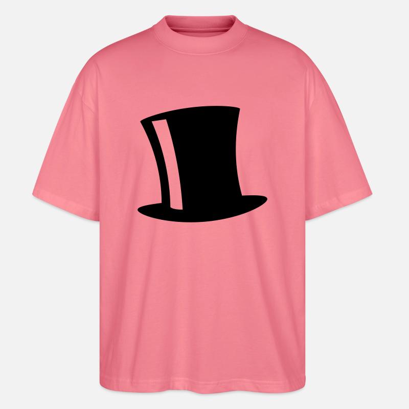 Top Hat - Stanley/Stella Oversized Unisex Bio T-Shirt Blaster 2.0 - Pink 