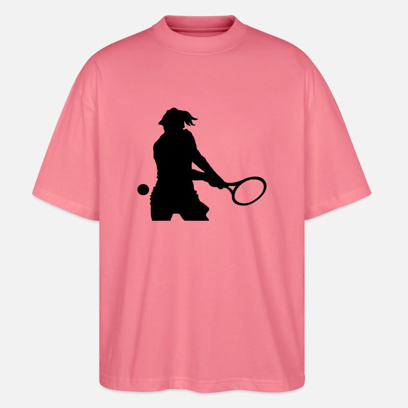 Tennis - T-shirt bio Blaster 2.0 coupe oversize Stanley/Stella Unisexe - rose 
