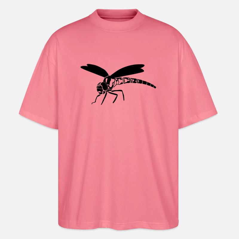 libellule - T-shirt bio Blaster 2.0 coupe oversize Stanley/Stella Unisexe - rose 