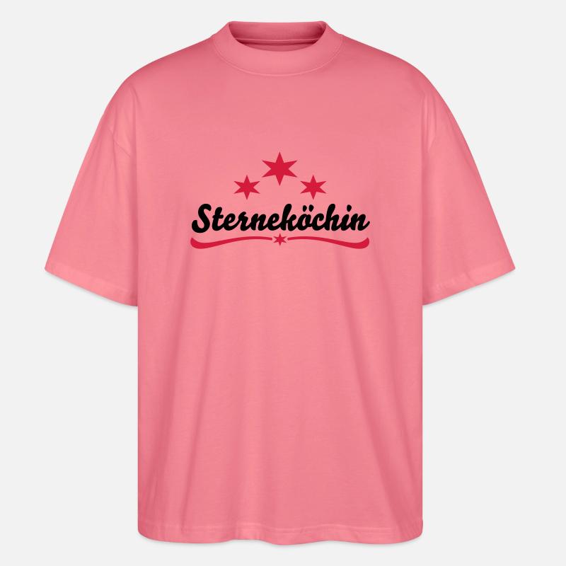 Kochen - Stanley/Stella Oversized Unisex Bio T-Shirt Blaster 2.0 - Pink 