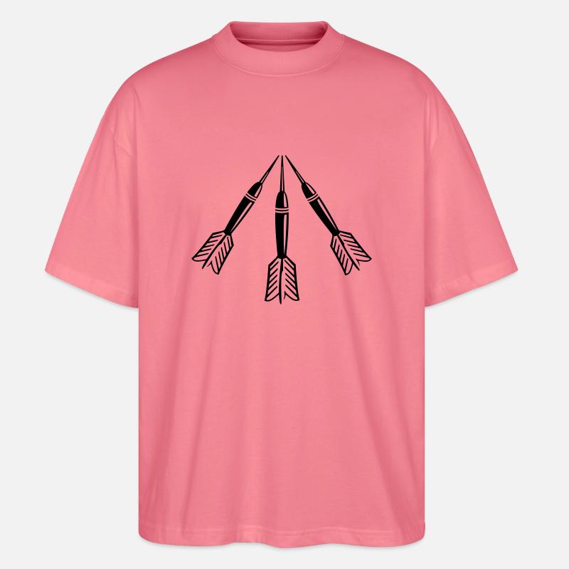 Darts - Stanley/Stella Oversized Unisex Bio T-Shirt Blaster 2.0 - Pink 