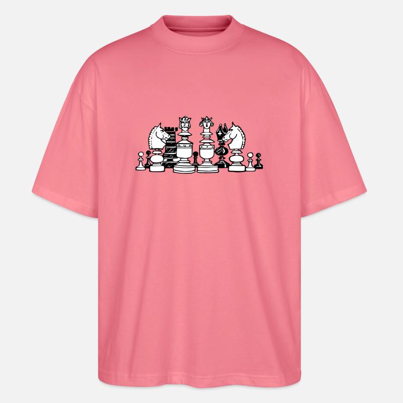 Schach - Stanley/Stella Oversized Unisex Bio T-Shirt Blaster 2.0 - Pink 