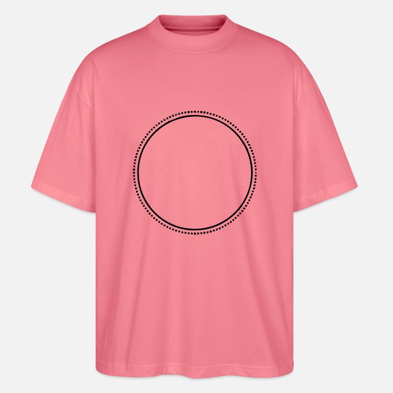 circle 4 ur design ★ Kreis - Stanley/Stella Oversized Unisex Bio T-Shirt Blaster 2.0 - Pink