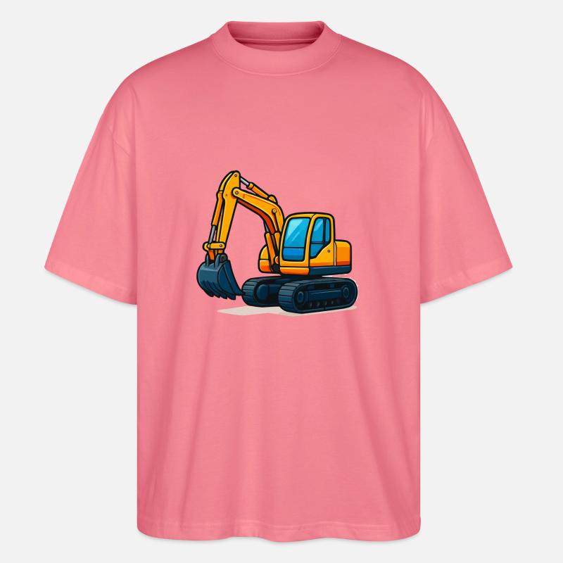 bagger comic 1 - Stanley/Stella Oversized Unisex Bio T-Shirt Blaster 2.0 - Pink 