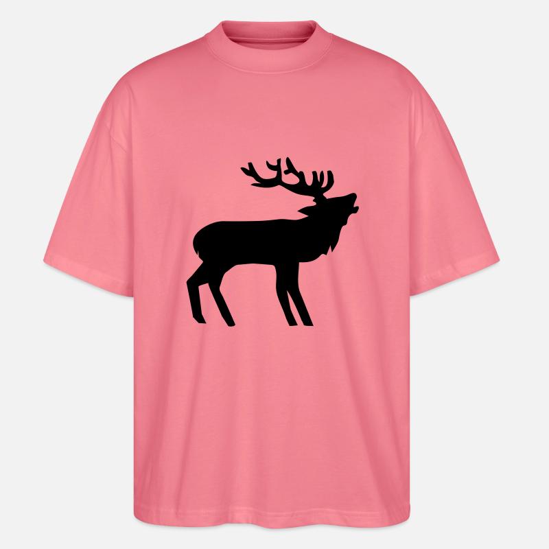 Hirsch - Stanley/Stella Oversized Unisex Bio T-Shirt Blaster 2.0 - Pink 